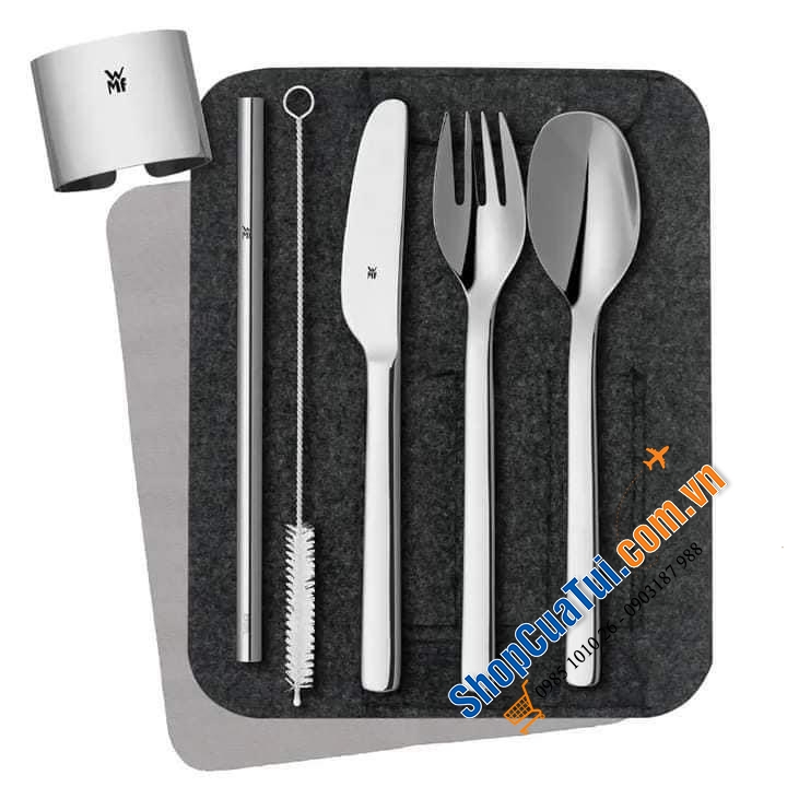 Bộ dao, thìa, dĩa, ống hút WMF Besteck-Set 8 món MY2GO.