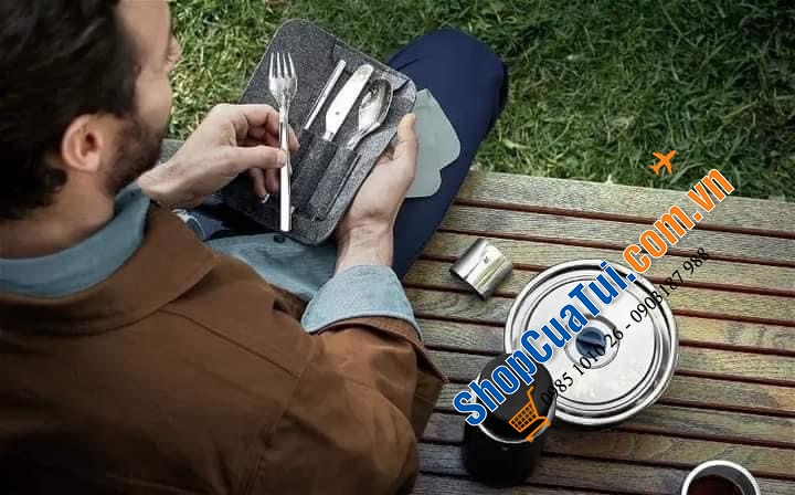 Bộ dao, thìa, dĩa, ống hút WMF Besteck-Set 8 món MY2GO.