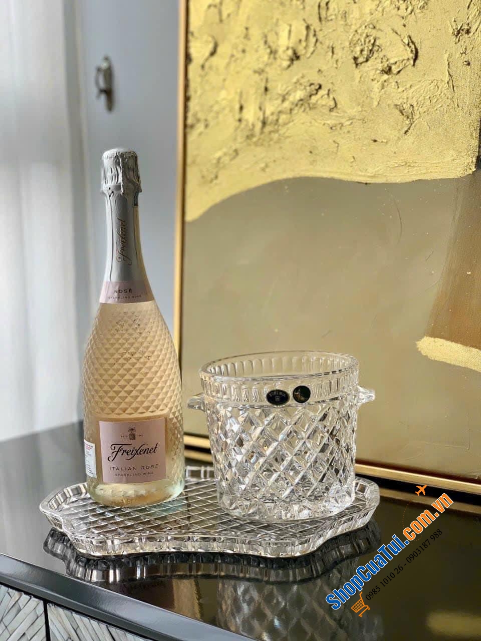 Đĩa pha lê Bohemia Crystal Diamond Cut 30.5cm - Đĩa pha lê Bohemia mẫu mới 2023 - phù hợp cho nhiều nhu cầu: Để cốc, trái cây, đồ ăn tráng miệng, bày rau củ salad…