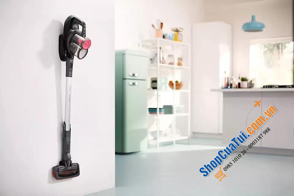 Máy hút bụi siêu hiện đại 2 trong 1 Philips SpeedPro FC6722/01.