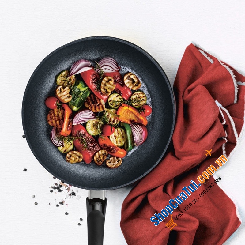 SET 2 CHẢO RÁN FISSLER ADAMANT COMFORT 24-28cm - MADE IN GERMANY ĐỈNH CỦA ĐỈNH