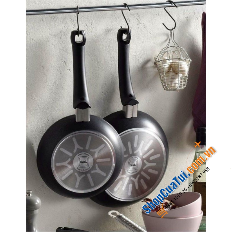 SET 2 CHẢO RÁN FISSLER ADAMANT COMFORT 24-28cm - MADE IN GERMANY ĐỈNH CỦA ĐỈNH