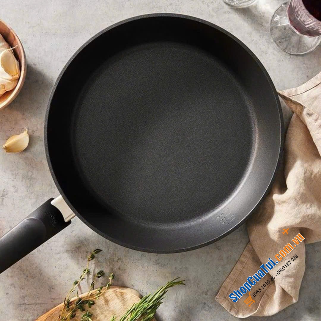 SET 2 CHẢO RÁN FISSLER ADAMANT COMFORT 24-28cm - MADE IN GERMANY ĐỈNH CỦA ĐỈNH