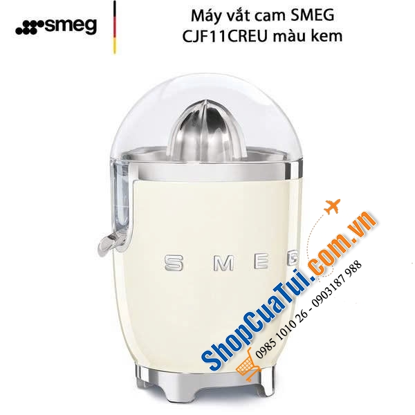 MÁY VẮT CAM SMEG NHIỀU MÀU công suất 70W giúp vắt kiệt cam, chanh, thiết kế sang trọng