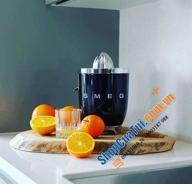 MÁY VẮT CAM SMEG NHIỀU MÀU công suất 70W giúp vắt kiệt cam, chanh, thiết kế sang trọng