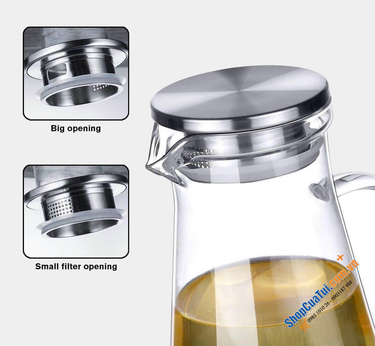 BÌNH ĐỰNG NƯỚC SODASWEET 2,2L có tay cầm made in Germany nội địa Đức