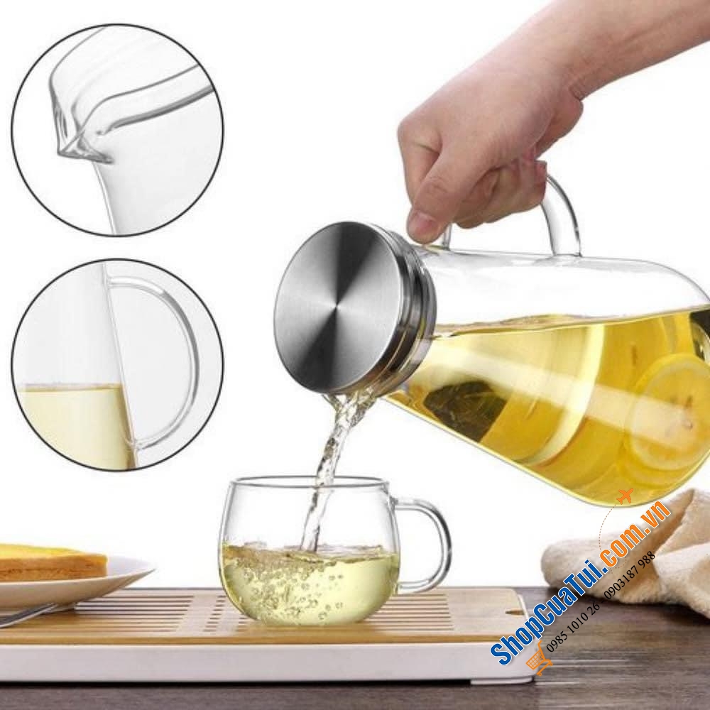 BÌNH ĐỰNG NƯỚC SODASWEET 2,2L có tay cầm made in Germany nội địa Đức