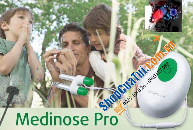Máy điều trị viêm xoang, viêm mũi dị ứng Medinose Pro bằng ánh sáng - sử dụng được cho người lớn, trẻ em và phụ nữ mang thai