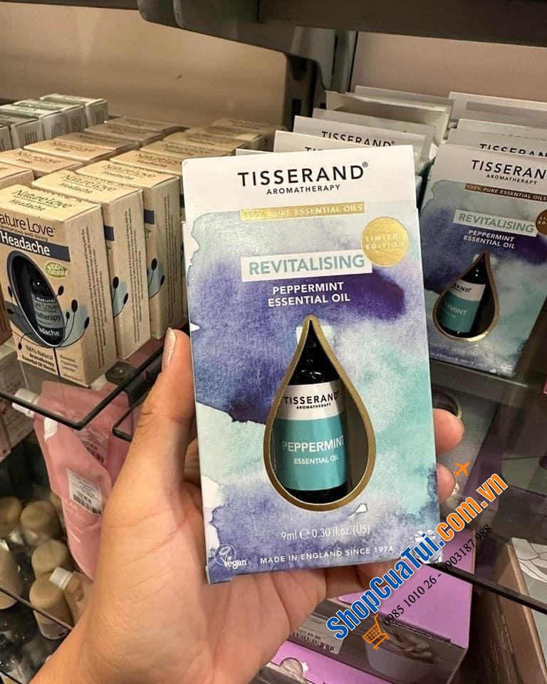 Tinh dầu nguyên chất cực tốt cho sức khỏe Nature Love và Tisserand - hàng nội địa Đức.