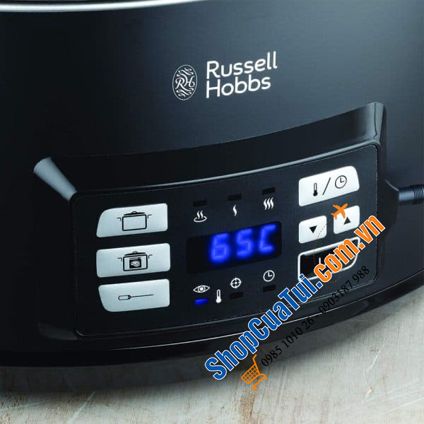 Nồi Nấu Chậm Sousvide Russell Hobbs 25630-56 - Công suất 350W - Dung tích lớn 6,5L Model 2023 xịn sò