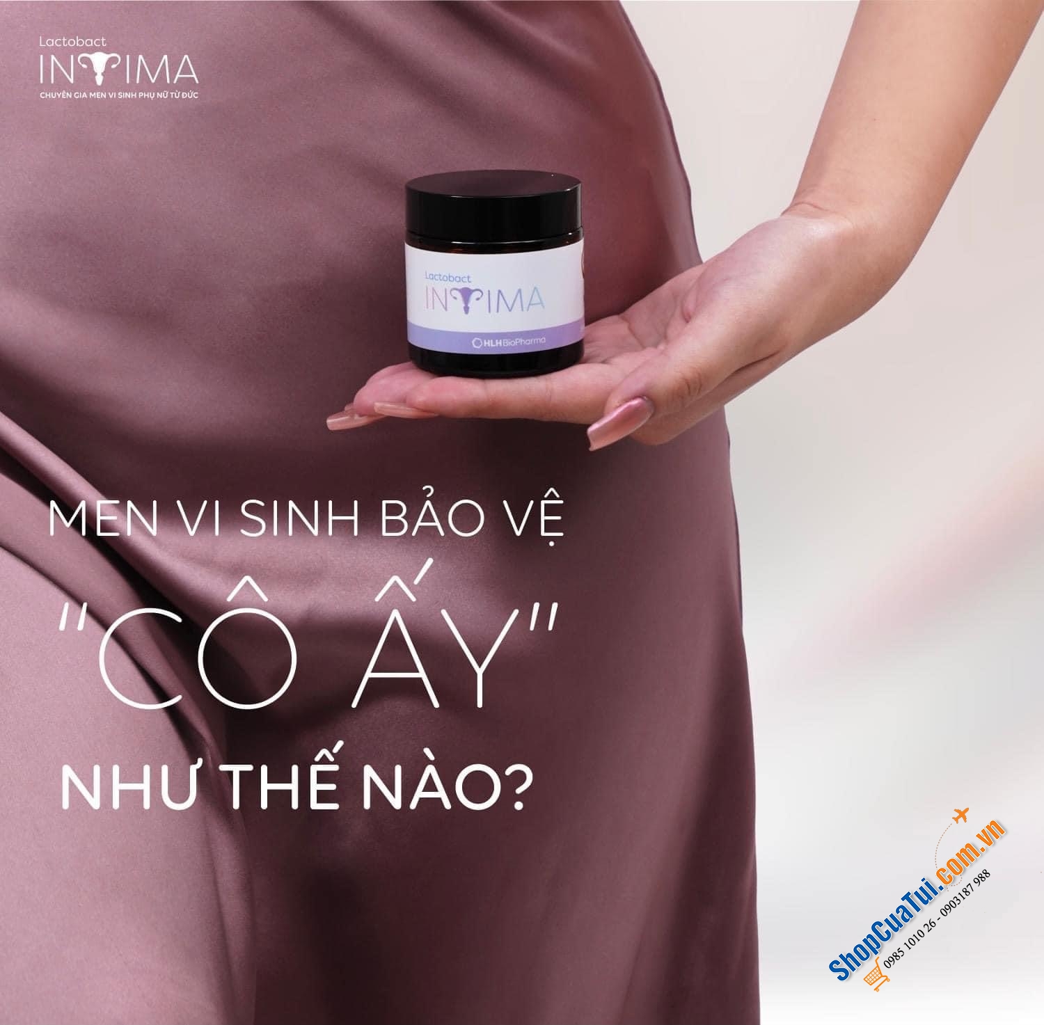 LACTOBACT INTIMA - MEN VI SINH PHỤ NỮ TỪ ĐỨC - GIẢM TÁI PHÁT VIÊM, NẤM, NGỨA VÀ 12 VẤN ĐỀ “CÔ ẤY” THƯỜNG GẶP