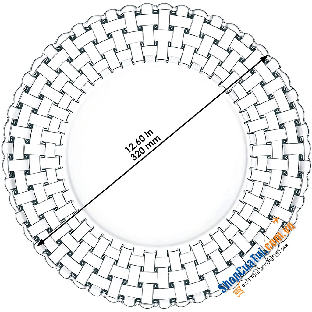 SET 2 ĐĨA NACHTMANN BOSSA NOVA PLATZTELLER 32 CM 93511 - made in Germany