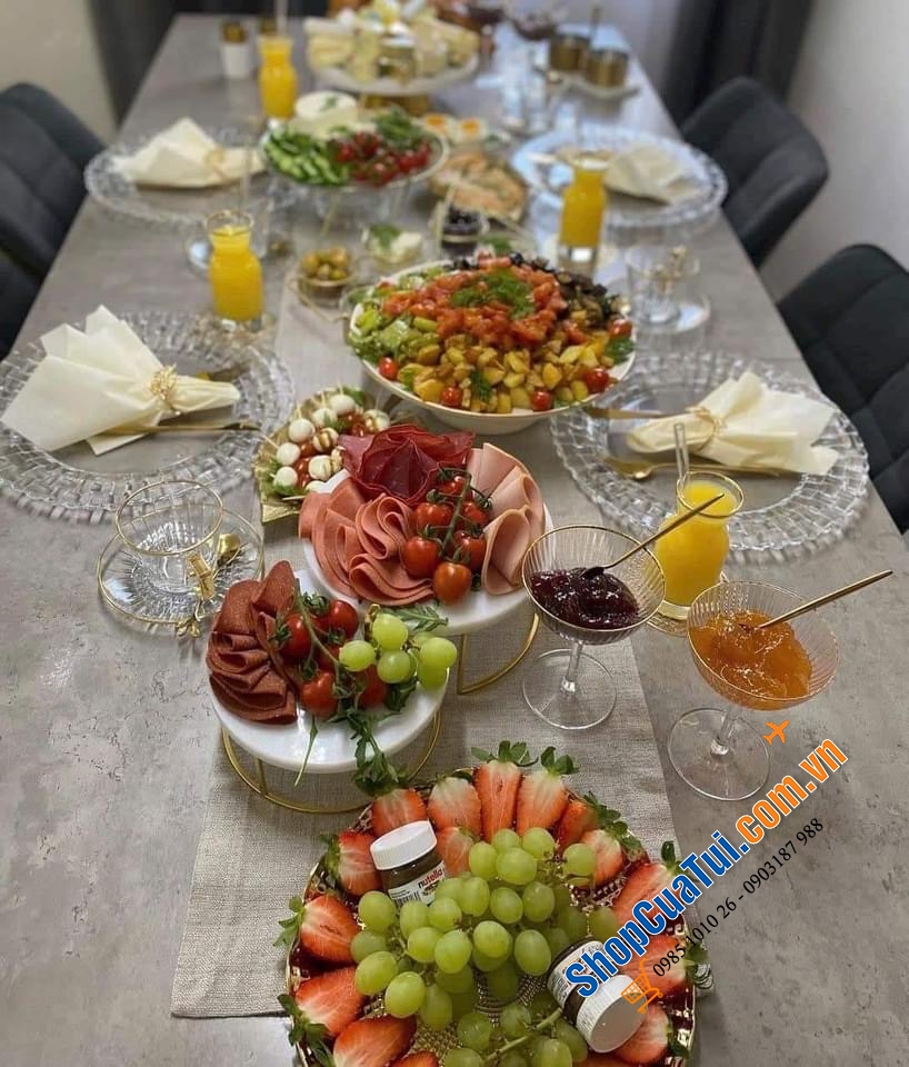 SET 2 ĐĨA NACHTMANN BOSSA NOVA PLATZTELLER 32 CM 93511 - made in Germany