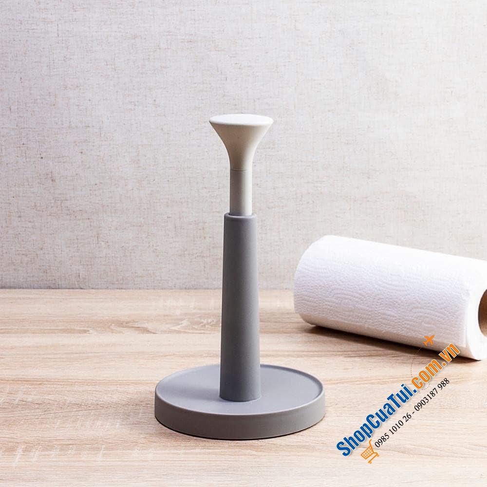 Giá đựng giấy nhà bếp có nút chặn Joseph Joseph 80075 Duo Kitchen roll holder.