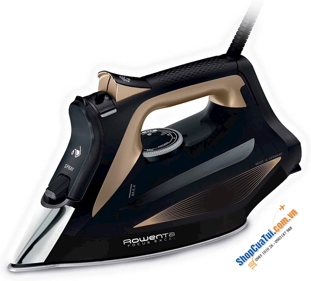 BÀN LÀ HƠI NƯỚC ROWENTA DW5325 công suất 2700w- Made in Germany - sang trọng, thời thượng với công nghệ Microsteam tiên tiến nhất hiện nay