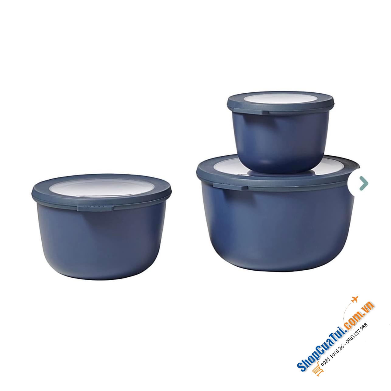 SET 3 HỘP ĐỰNG THỰC PHẨM MEPAL.