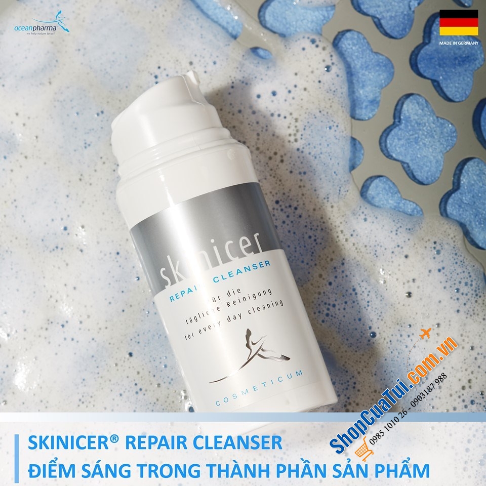SỮA RỬA MẶT SKINICIER 100ml - Chân ái chăm sóc da mặt hàng đầu tại Đức - Made in Germany