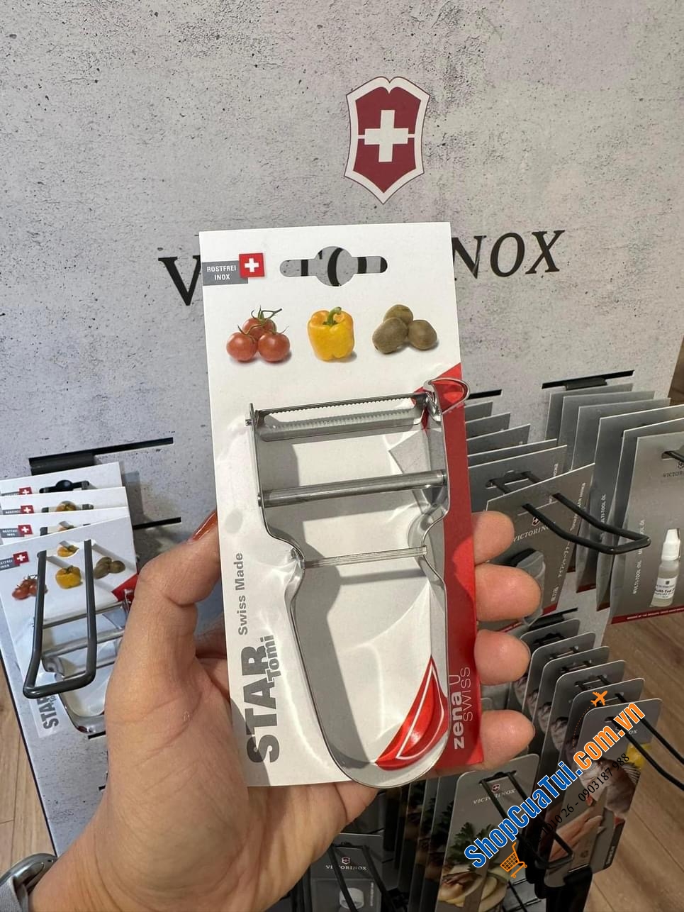 NẠO THẲNG VICTORINOX INOX STAR TONI.