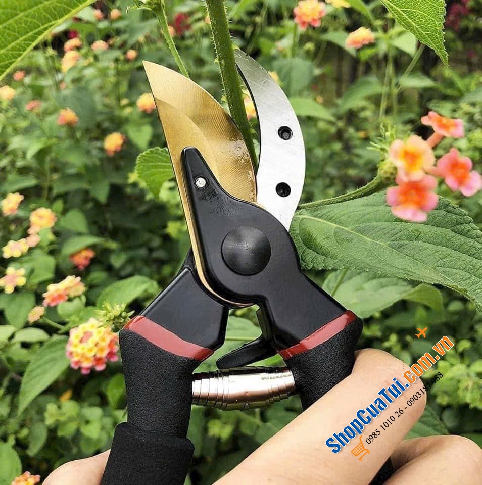 KÉO CẮT TỈA NGỌN, CÀNH CÂY GONICC GARDEN PROFESSIONAL - Kéo làm vườn 8 inch với tay cầm không trượt được thiết kế tiện lợi, chắc chắn, nhẹ và thoải mái