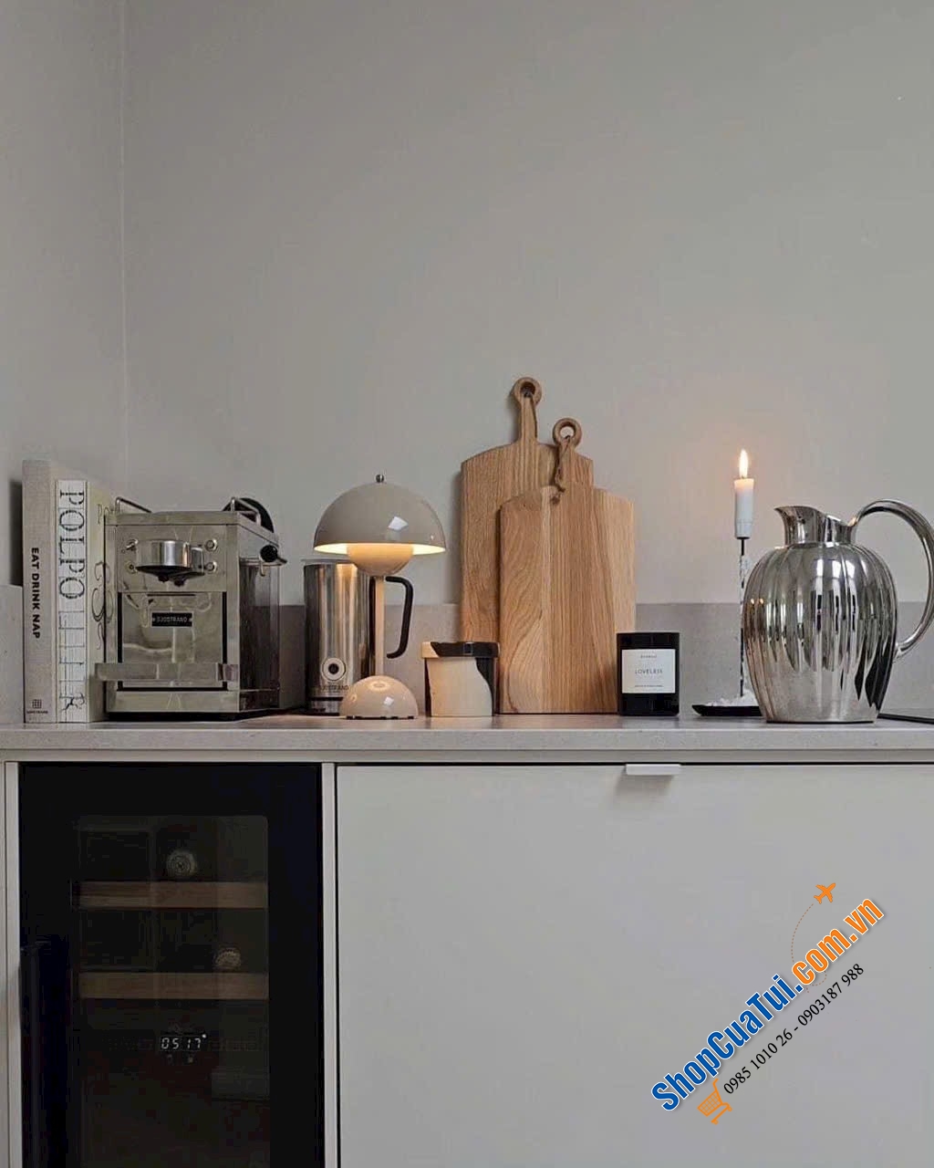 Bình Georg Jensen Bernadotte 1.6 lít - Bình giữ nhiệt, bình nước hoàn hảo của vẻ đẹp tinh tế và công năng sử dụng
