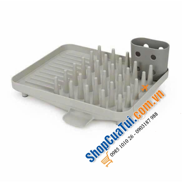 Kệ bát, Giá úp bát đĩa Joseph Joseph 85151 Duo Compact Dish Rack - Grey