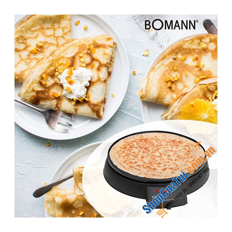 MÁY LÀM BÁNH CREPE BOMANN