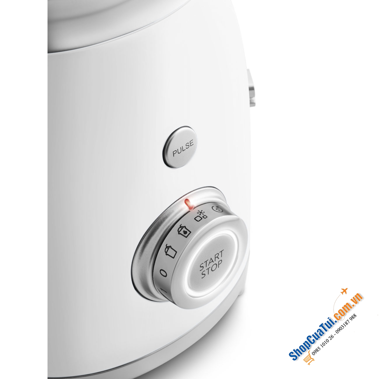 Máy xay sinh tố SMEG BLF03WHEU màu trắng 1,5 Lít, 800w