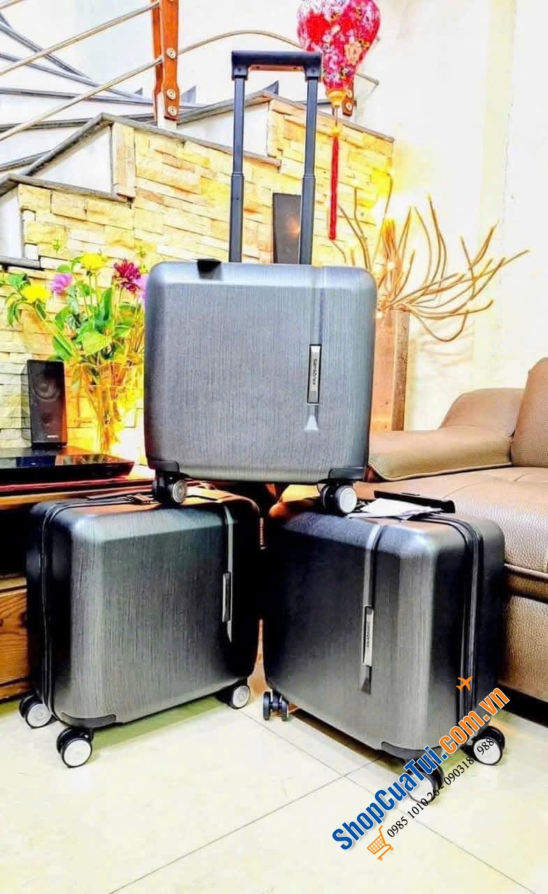 VALI SAMSONITE Novaire 18 inch dòng cao cấp nhà SAMSONITE - VALY NHỎ GỌN SAMSONITE NOVARIE 18 INCH DÒNG CAO CẤP - Cabin