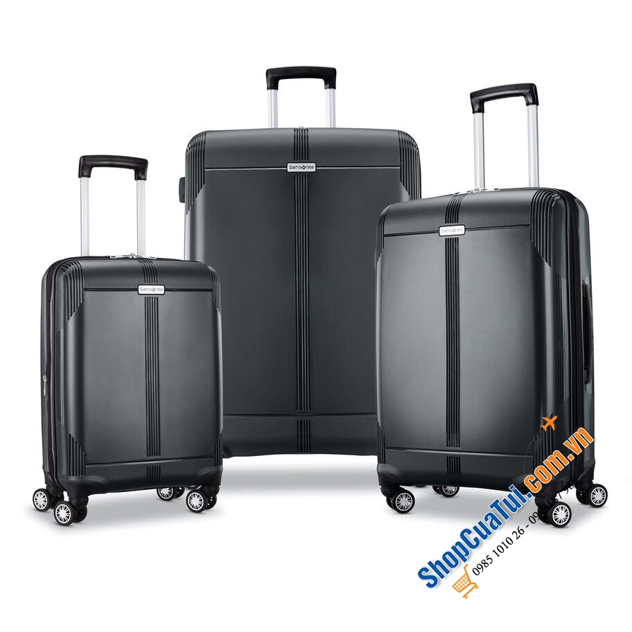 Set 3 vali Samsonite Hyperflex - Xứng đáng để Flex về độ mượt mà, sang, xịn, mịn