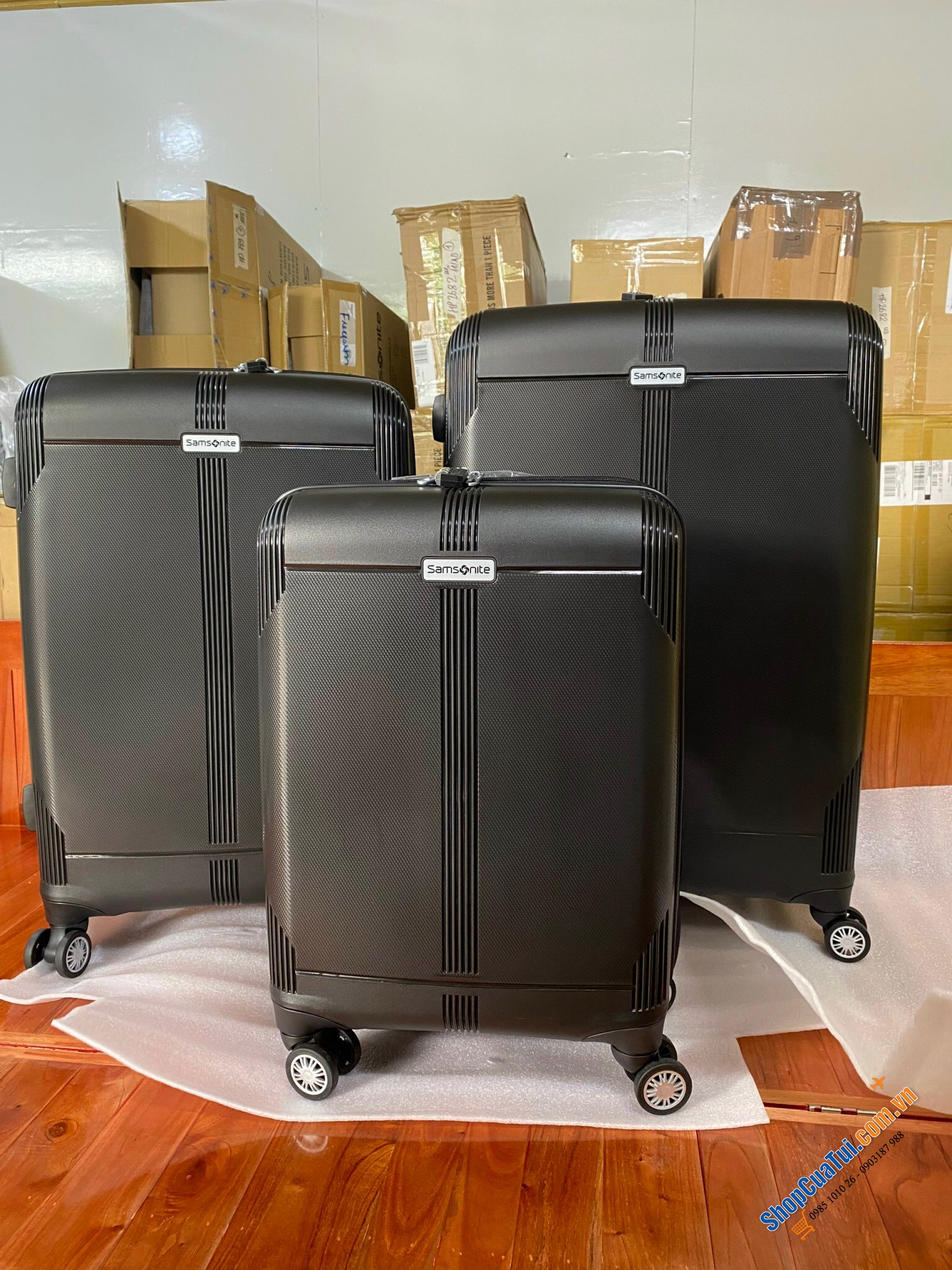 Set 3 vali Samsonite Hyperflex - Xứng đáng để Flex về độ mượt mà, sang, xịn, mịn