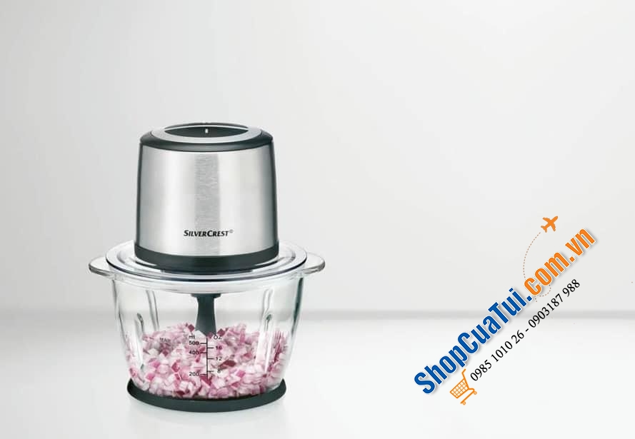 MÁY XAY RAU CỦ, HẠT, ĐÁ SILVERCREST 0,5 LIT.