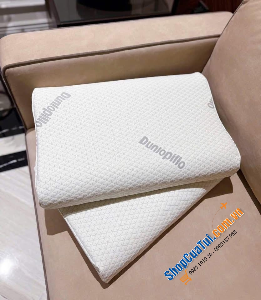 Gối Dunlopillo - chống thoái hoá đốt sống cổ - hàng nội địa Đức - MADE IN POLEN.