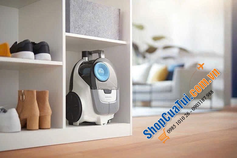MÁY HÚT BỤI PHILIPS XB2023/01 PowerPro Compact thế hệ mới 1800W tạo sức hút mạnh mẽ