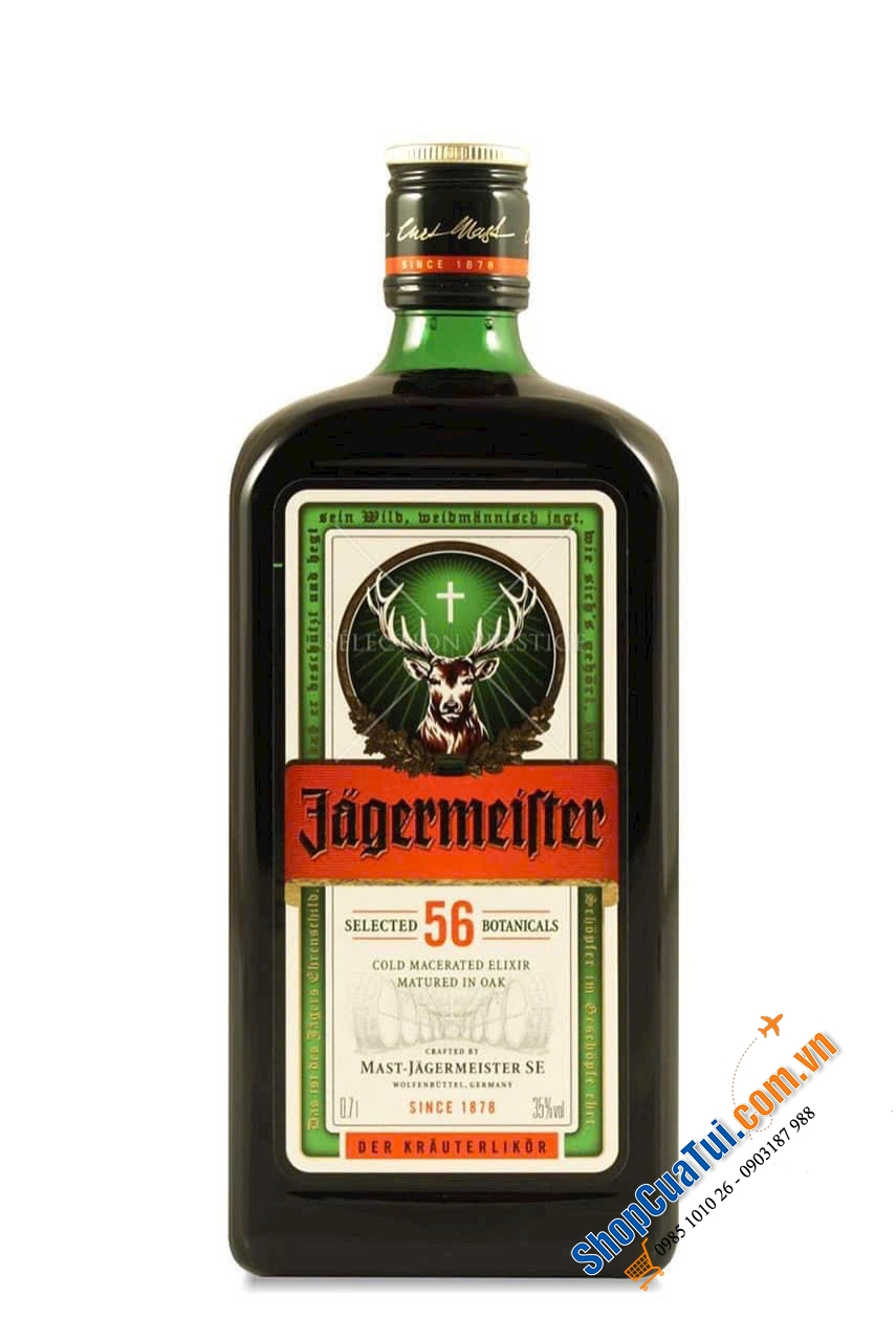 RƯỢU Jägermeister NHUNG HƯƠU 1L của Đức