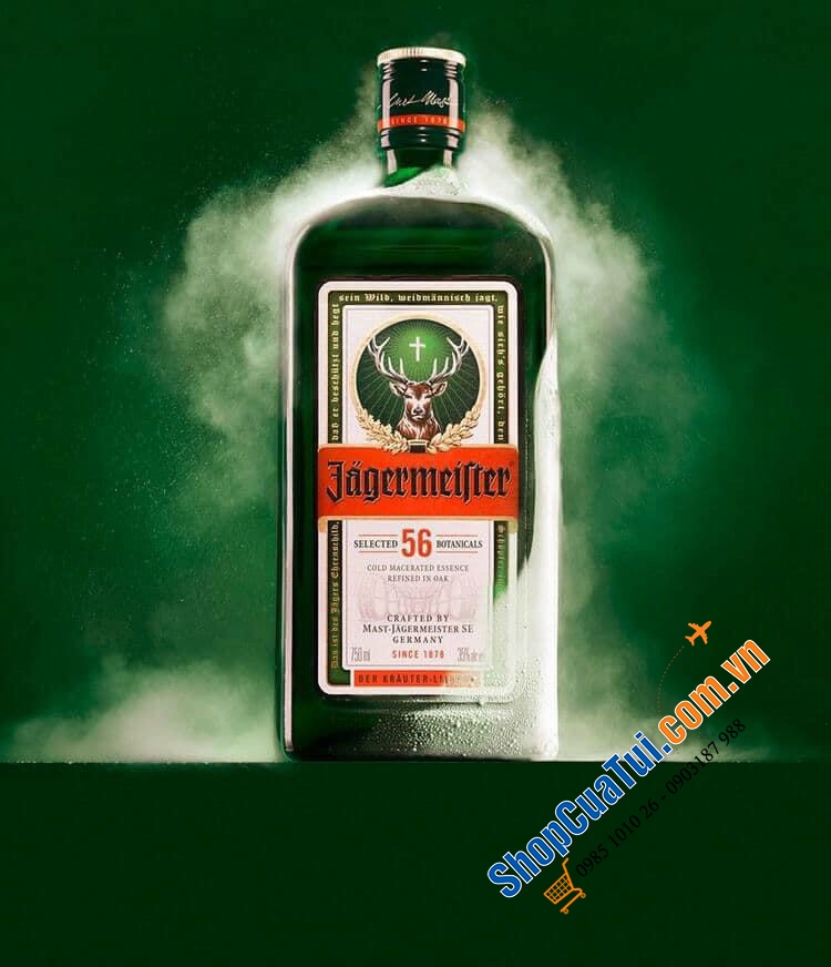 RƯỢU Jägermeister NHUNG HƯƠU 1L của Đức