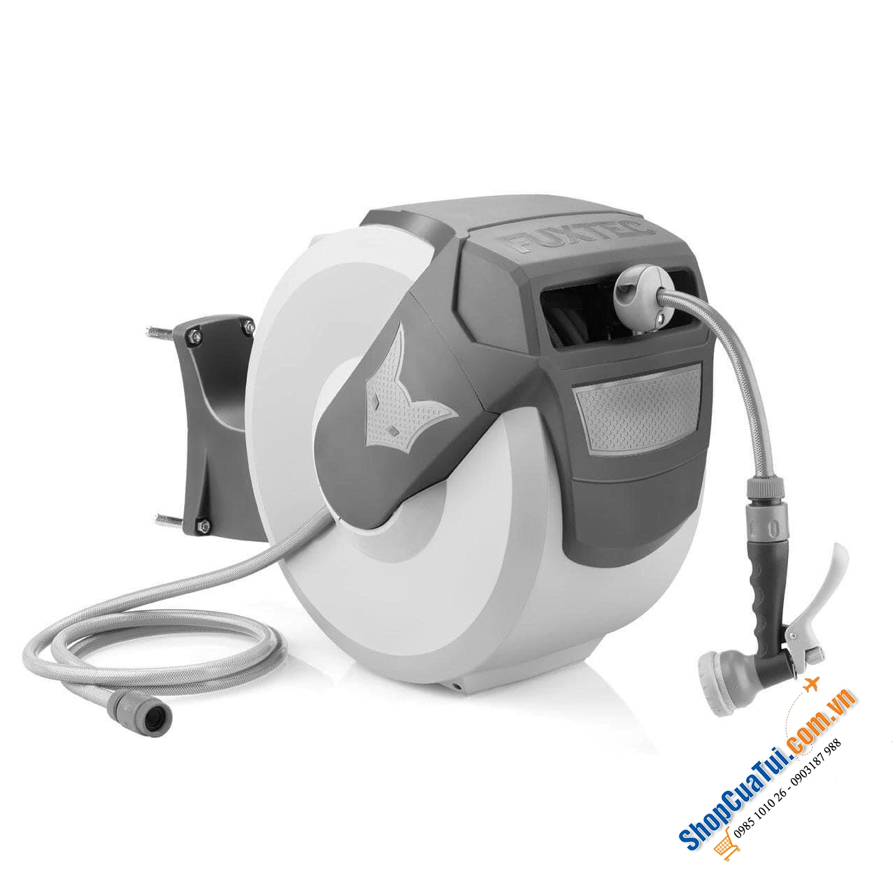 VÒI TƯỚI CÂY RÚT GỌN FUXTEX 30M - gọn, tiện và cực kỳ hữu dụng cho biệt thự nhà vườn - Mẫu mới nhất 2023