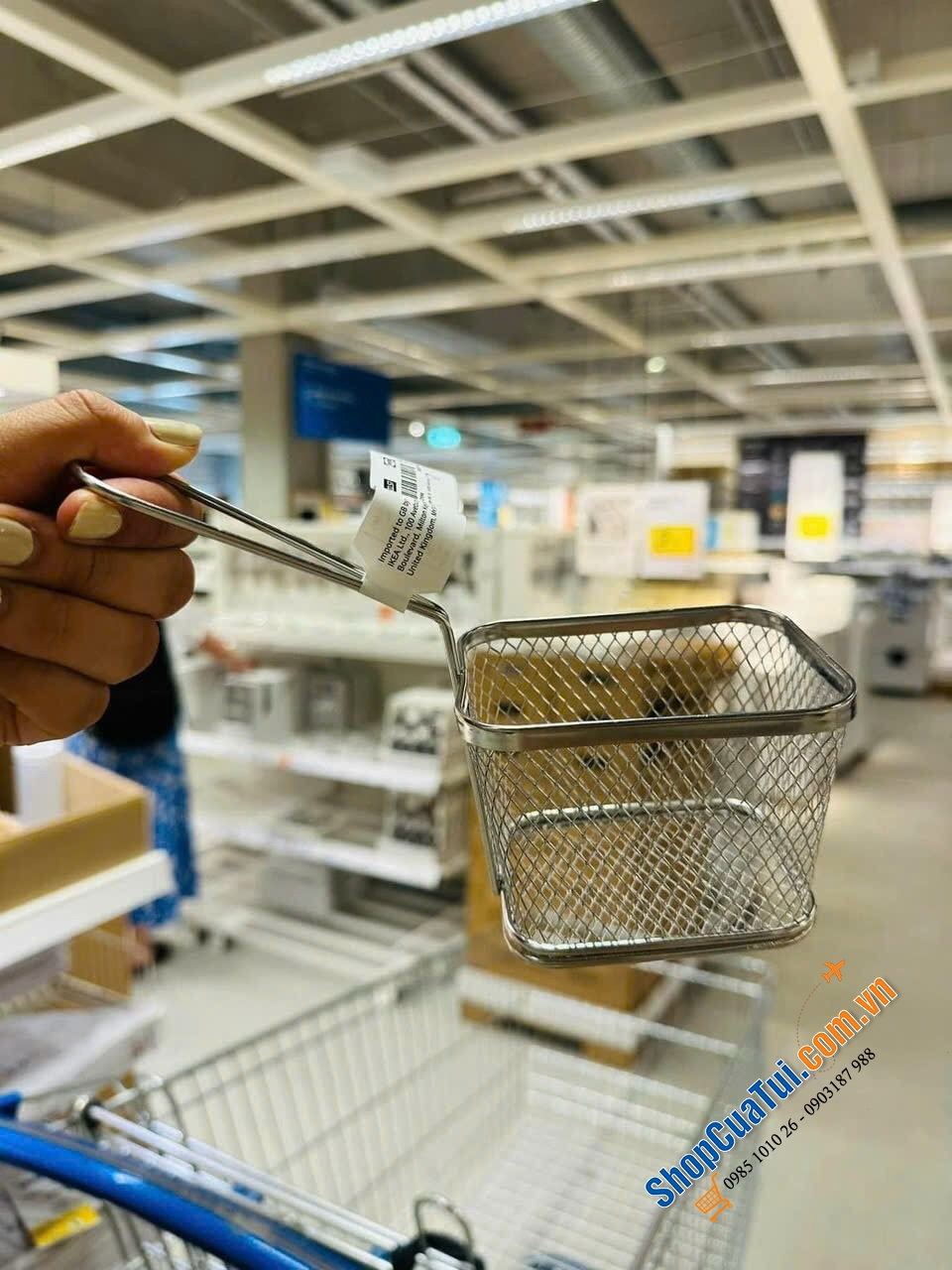 RÂY LỌC NHÚNG LẨU IKEA ĐỨC bằng inox siêu bền