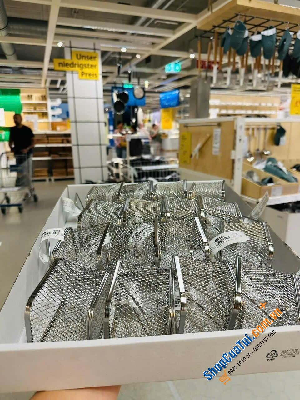 RÂY LỌC NHÚNG LẨU IKEA ĐỨC bằng inox siêu bền