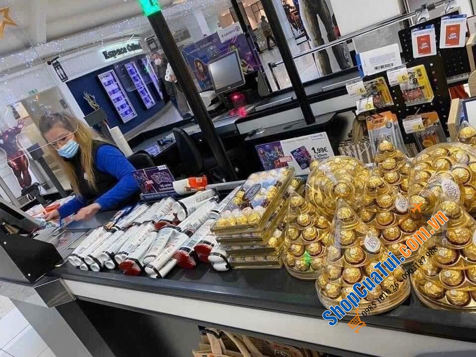 SOCOLA THÁP FERRERO ROCHER Hộp 28 viên 350gram- Sô cô la