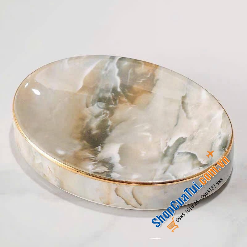 Set dụng cụ cho nhà tắm Marble vân đá cẩm thạch - sang xịn như phòng tắm khách sạn 5 sao - có 2 màu đen, trắng