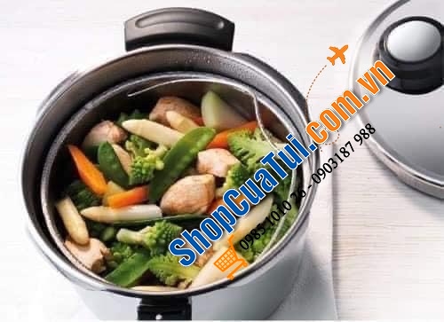 NỒI ÁP SUẤT FISSLER 6L VITAQUICK GREEN - Made in Germany