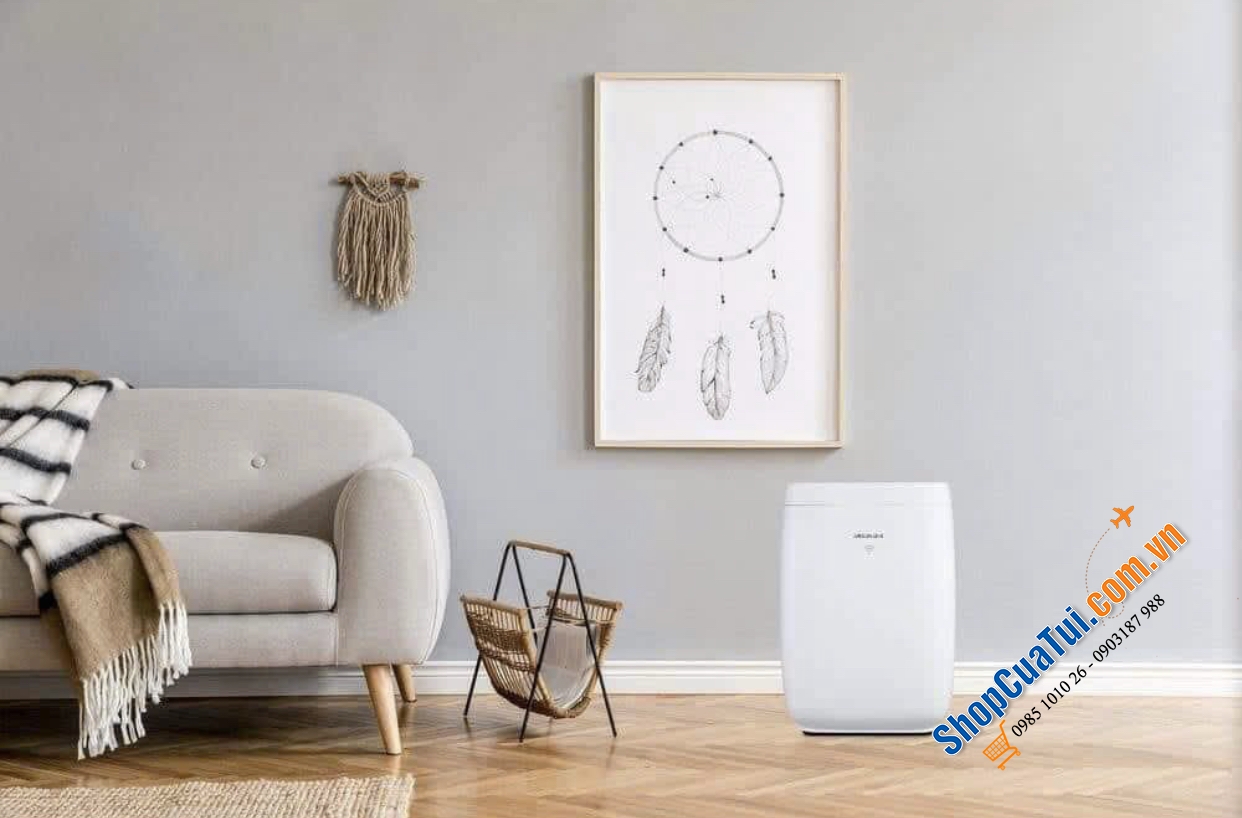 Máy Lọc Không Khí MEDION MD 10444 - Lọc sạch 99,97% các ô nhiễm có trong không khí cho phòng lên đến 60m2