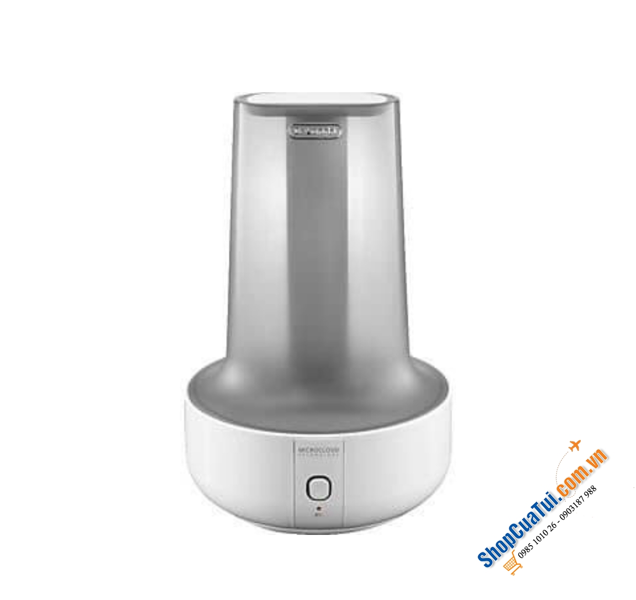 MÁY PHUN ẨM DELONGHI DIỆT KHUẨN - KHUẾCH TÁN TINH DẦU THƠM - dung tích 1,7 lít, chạy liên tục 7h