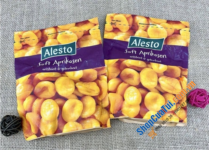 MƠ VÀNG SẤY ALESTO SOFT APRIKOSEN ĐỨC