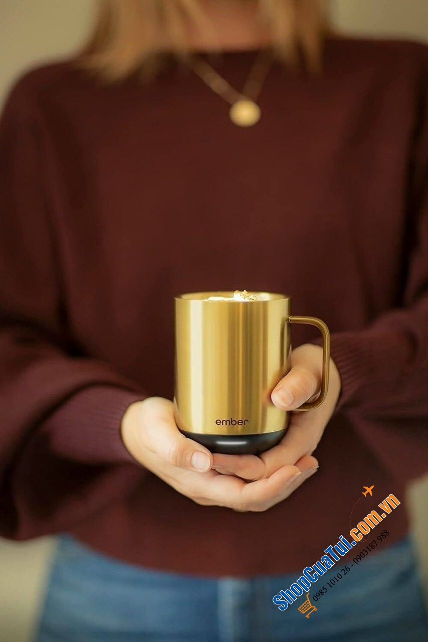 CỐC TRÀ, CAFE THÔNG MINH KIỂM SOÁT NHIỆT ĐỘ EMBER 2 dung tích 295ml