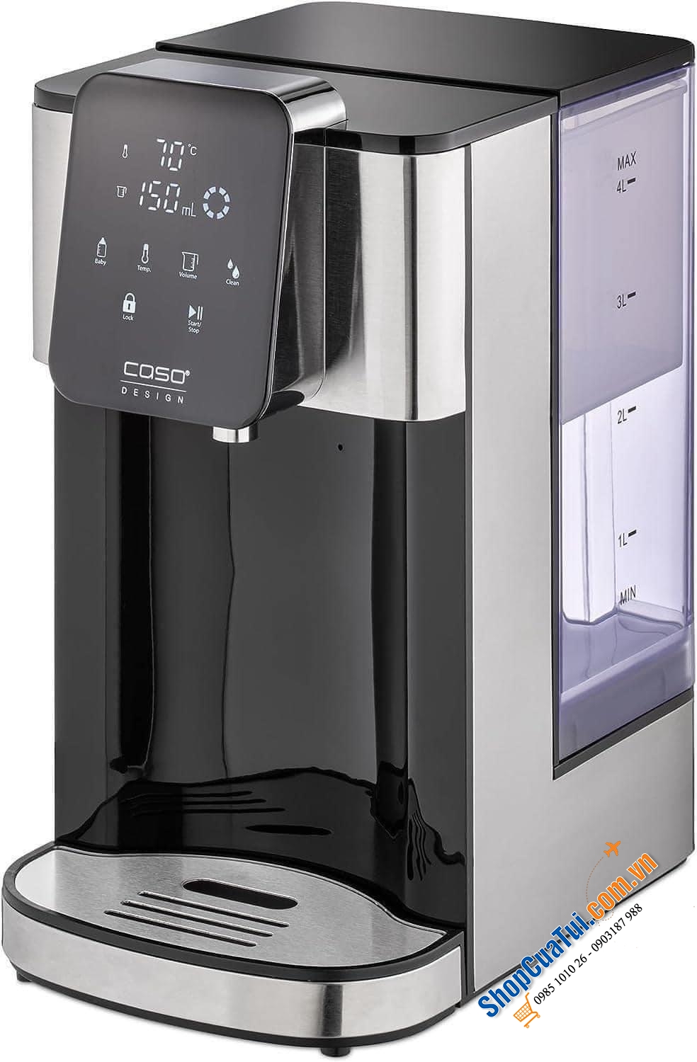 Bình Thuỷ Caso PerfectCup 1660  NEW 4L SZ TO.