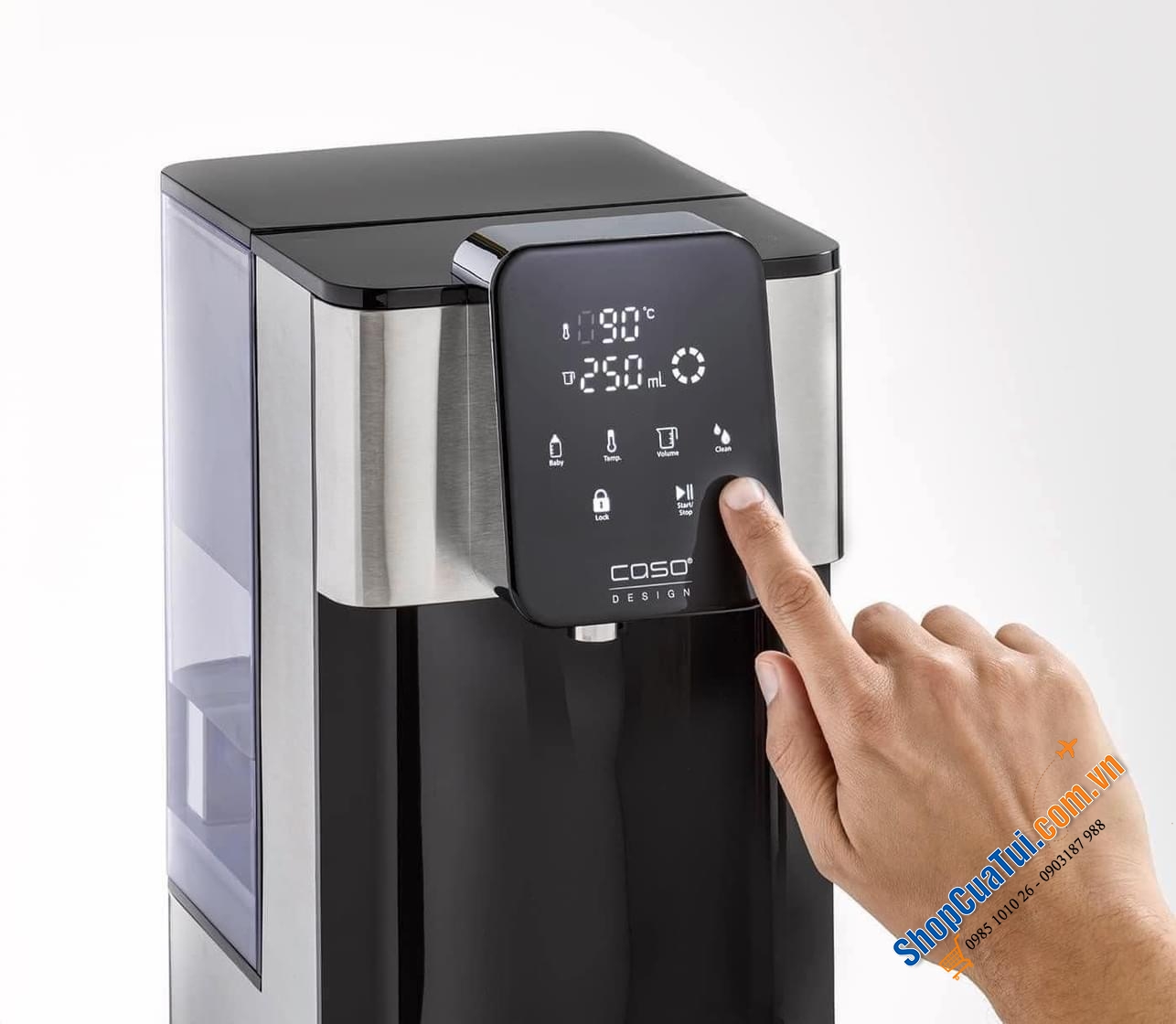 Bình Thuỷ Caso PerfectCup 1660  NEW 4L SZ TO.