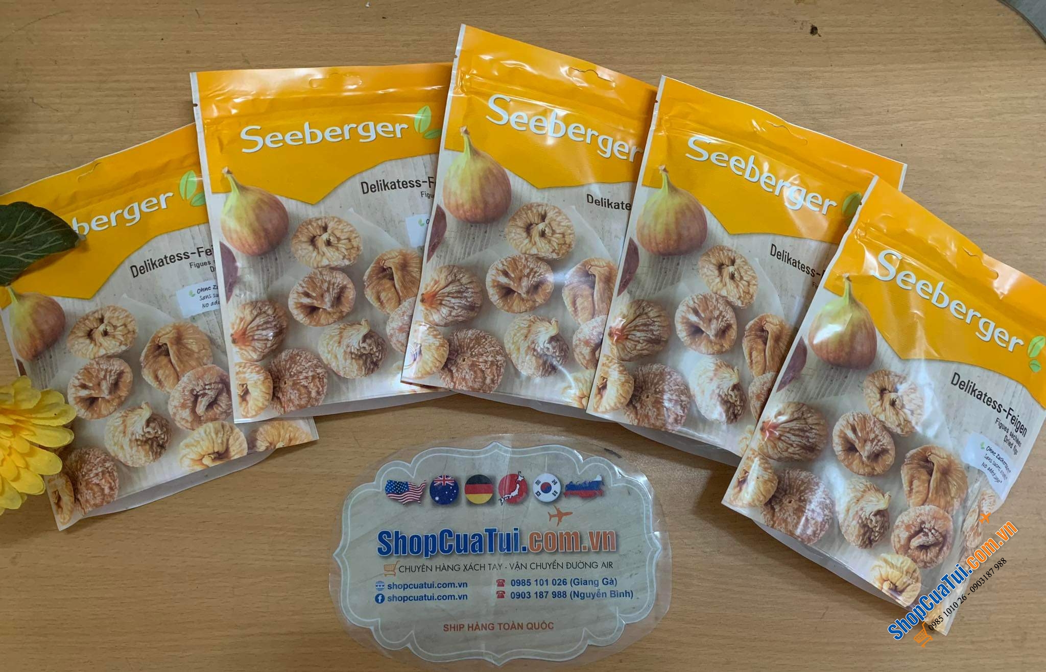 QUẢ SUNG SẤY KHÔ SEEBERGER 200g