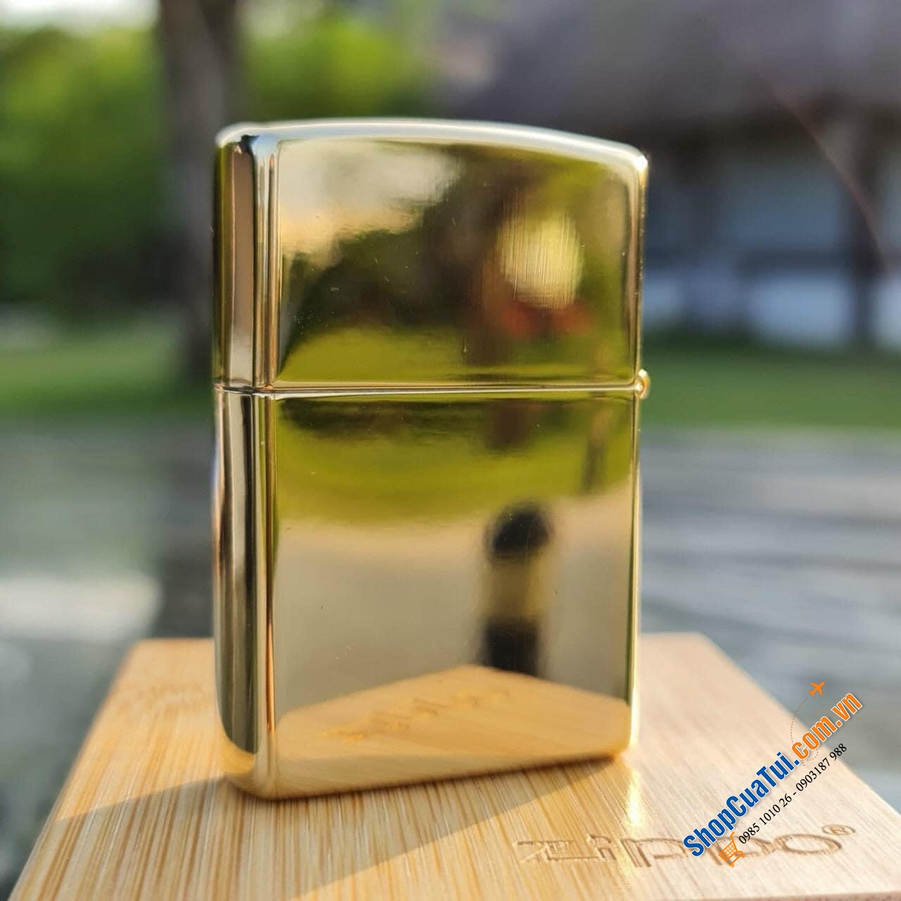 BẬT LỬA ZIPPO RỒNG MẠ VÀNG 18k SANG XỊN - CHÀO ĐÓN NĂM GIÁP THÌN 2024 - Made in USA