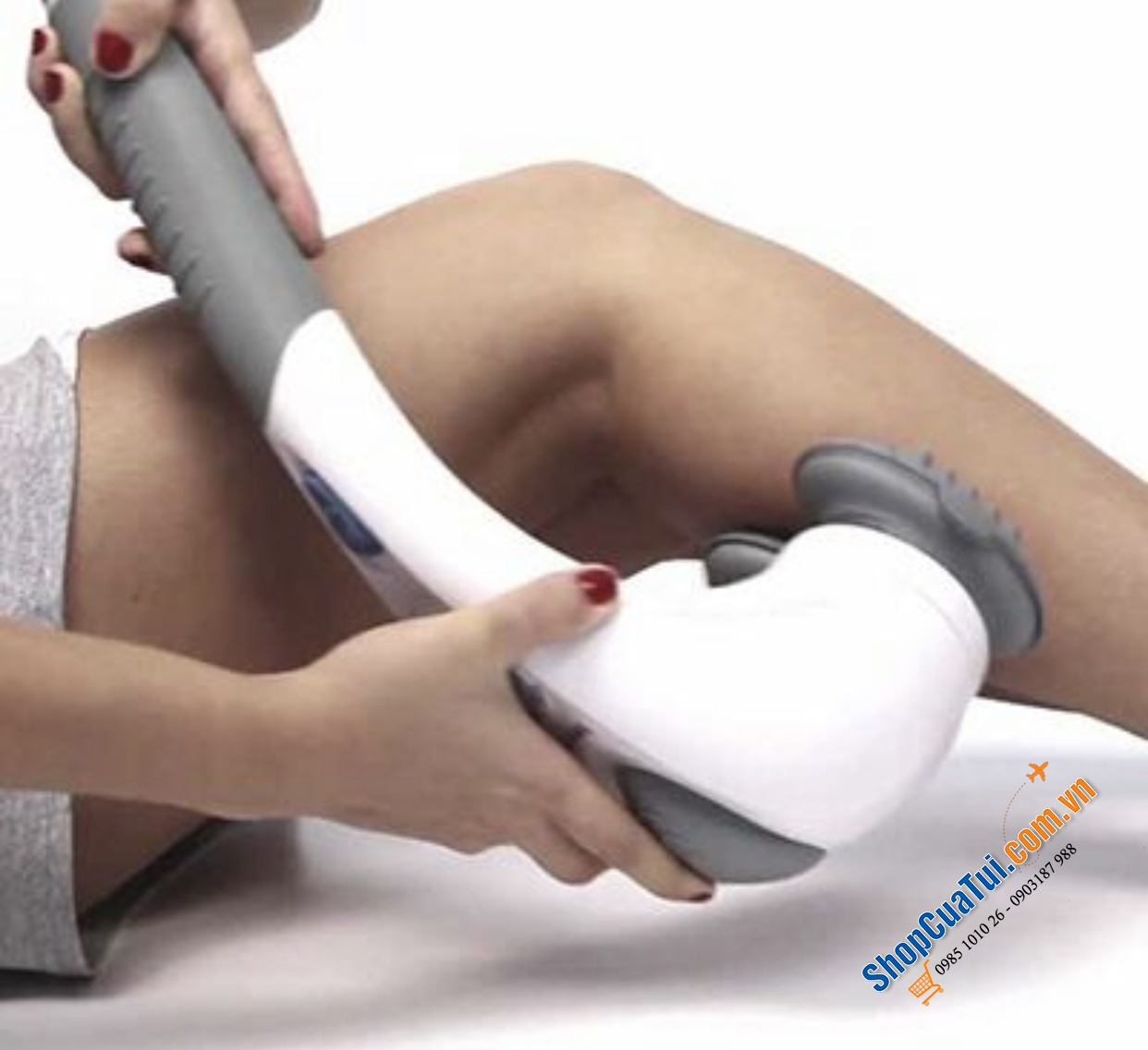 MÁY MASSAGE CẦM TAY BEURER MG80 có hồng ngoại kèm 2 đầu massage rời